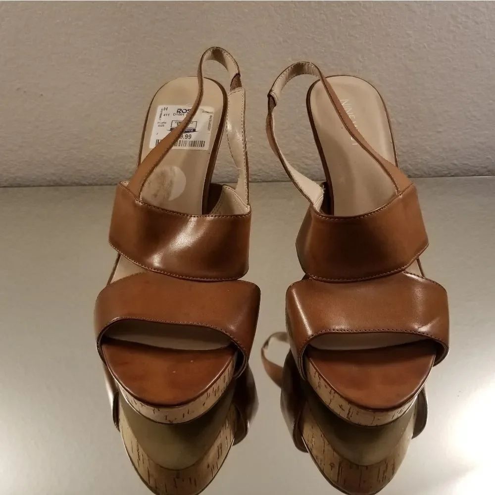 BRAND NEW OPEN TOE ANKLE STRAP WOMEN"S SANDAL PLASFORM HEEL